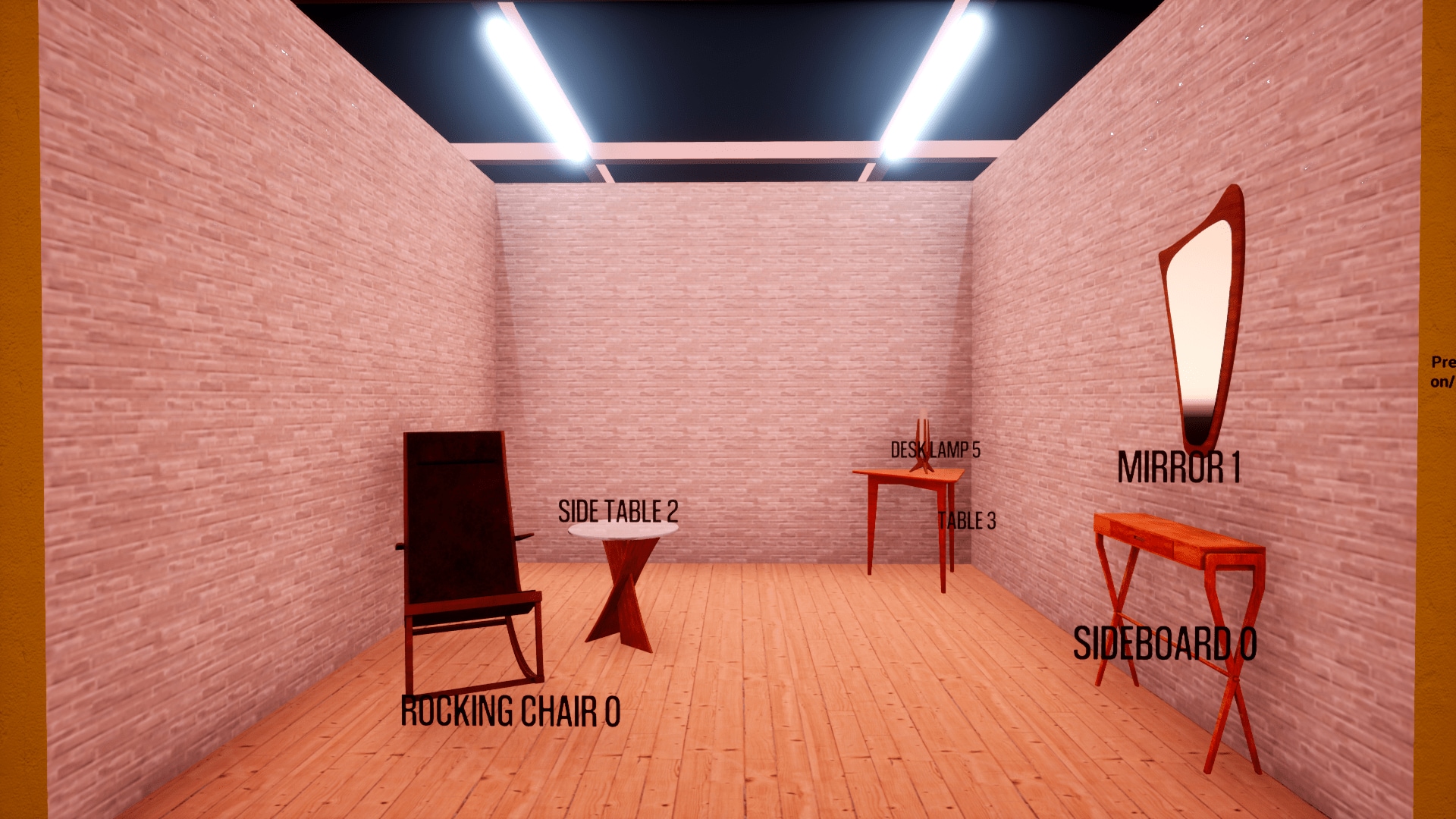 Furniture Project Pack 100 Different Assets Modern Modular House in